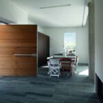 Fiberglass Modern Contemporary Front Entry Door in Woodbridge, Ontario by modern-doors.ca