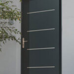 Modern Contemporary Front Entrance Door installed by modern-doors.ca in Oakville Ontario