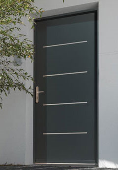 Modern Contemporary Front Entrance Door installed by modern-doors.ca in Oakville Ontario