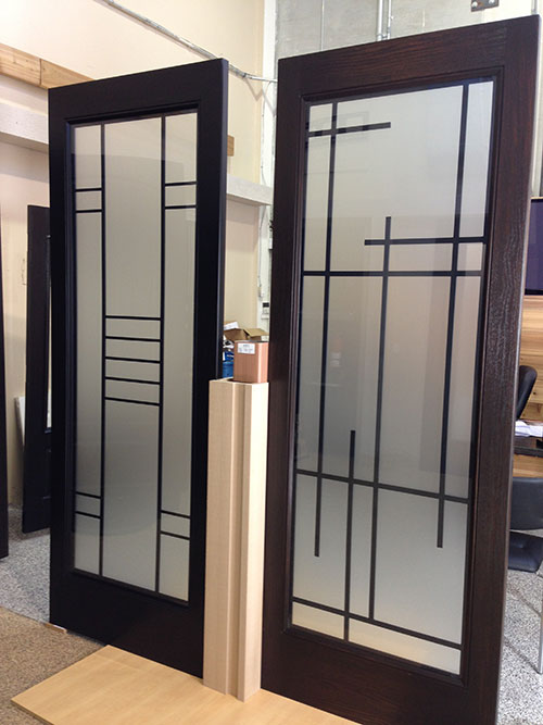 Modern Contemporary Front Exterior Door Designed by Modern-doors.ca