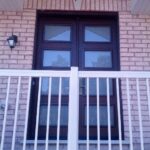 Fiberglass Doors-Modern Double Front Entry Doors installed in Newmarket by Windows and Doors Toronto