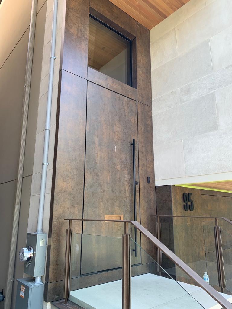 Flush Modern Entry Door